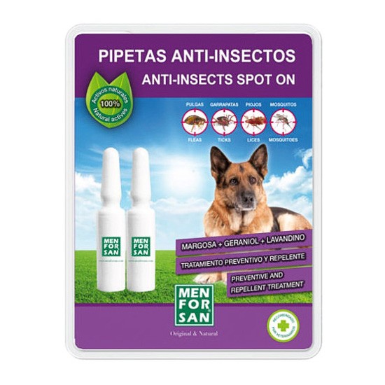 Menforsan pipeta antiparasitaria para perros 2u Imagen de Menforsan pipeta antiparasitaria para perros 2u