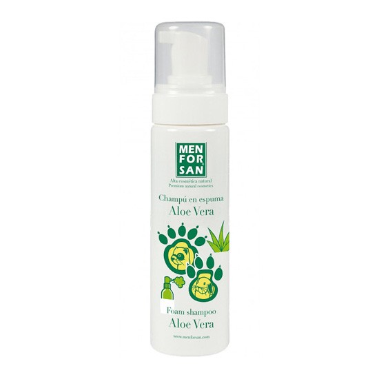 Menforsan champú espuma aloe roedor/huron Imagen de Menforsan champú espuma aloe roedor/huron