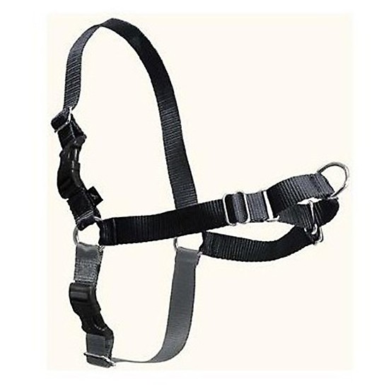 Easy walk arnés de manejo con sujeción pectoral negro talla m Imagen de Easy walk arnés de manejo con sujeción pectoral negro talla m
