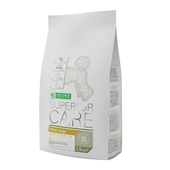 Nature´s protection white dog pequeño 1,5kg Imagen de Nature´s protection white dog pequeño 1,5kg