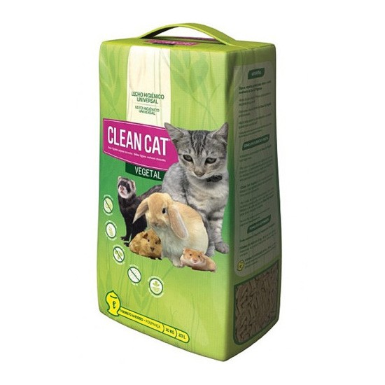 Clean Cat Clean cat vegetal 5kg Imagen de Clean Cat Clean cat vegetal 5kg