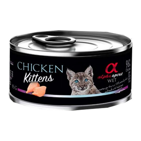 Alpha Spirit lata para gatos de pavo y pera 6 x 200g Imagen de Alpha Spirit lata para gatos de pavo y pera 6 x 200g