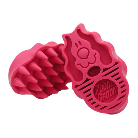 Kong juguete zoom groom dog rosa Imagen de Kong juguete zoom groom dog rosa