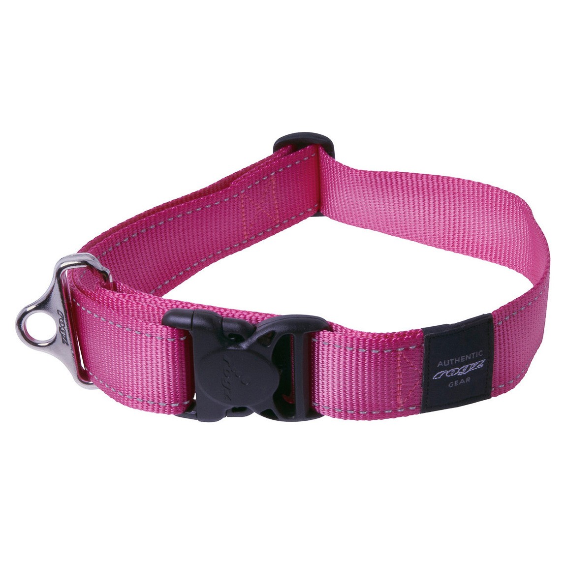 Rogz Landig Strip rosa collar para mascotas 1u Imagen de Rogz Landig Strip rosa collar para mascotas 1u
