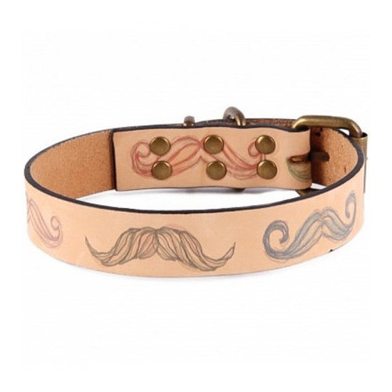 Ubrique Collar diseño moustache m 25x35 Imagen de Ubrique Collar diseño moustache m 25x35
