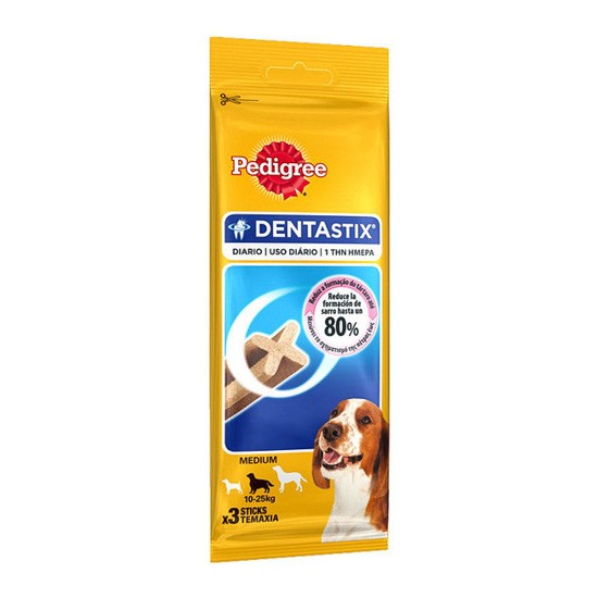 Pedigree dentastix en 3u/77g (x18) Imagen de Pedigree dentastix en 3u/77g (x18)