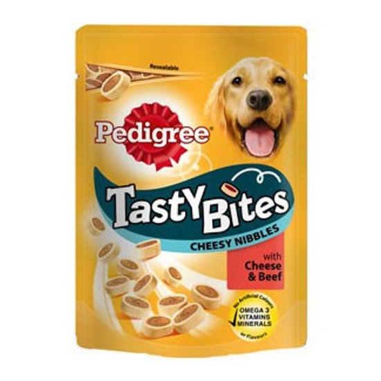 Pedigree tasty cheesy bites 140g (x6) Imagen de Pedigree tasty cheesy bites 140g (x6)
