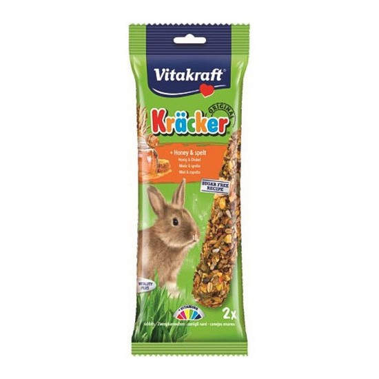 Vitakraft barritas conejos enanos miel y sesamo 2 uds Imagen de Vitakraft barritas conejos enanos miel y sesamo 2 uds