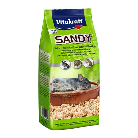 Vitakraft arena sandy chinchilla 1kg Imagen de Vitakraft arena sandy chinchilla 1kg