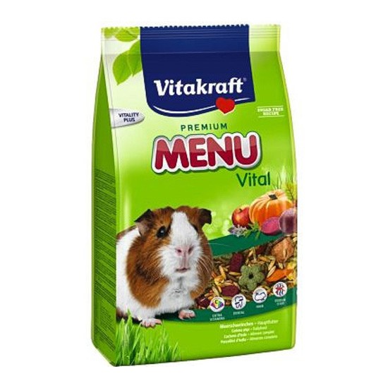 Vitakraft Menu premium vital, cobayas 1kg Imagen de Vitakraft Menu premium vital, cobayas 1kg