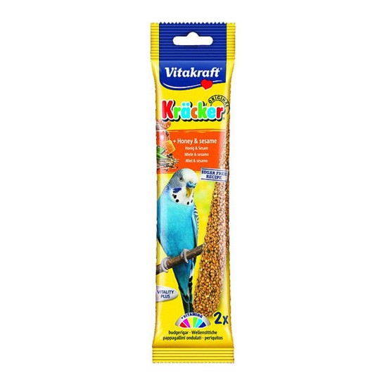 Vitakraft barritas periquitos miel y sésamo 2 uds Imagen de Vitakraft barritas periquitos miel y sésamo 2 uds