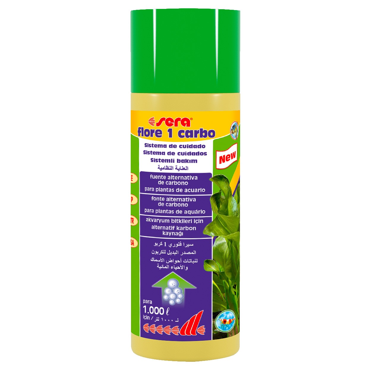 Sera flore 1 carbo 50ml Imagen de Sera flore 1 carbo 50ml