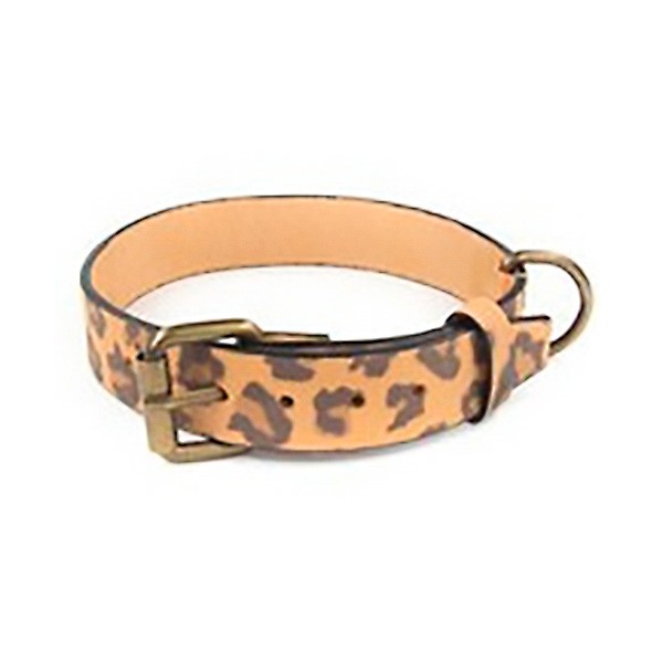 Artleather Collar artleather nobuk leopardo 45cm Imagen de Artleather Collar artleather nobuk leopardo 45cm