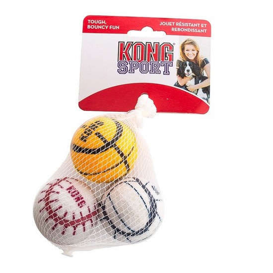 Kong sport balls small x3 Imagen de Kong sport balls small x3