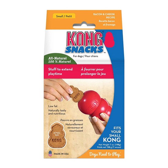 Kong stuff`n bacon cheese snaps S-M Imagen de Kong stuff`n bacon cheese snaps S-M