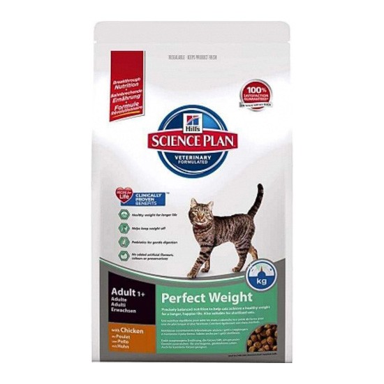 Hills science plan perfect weight adult 3kg Imagen de Hills science plan perfect weight adult 3kg