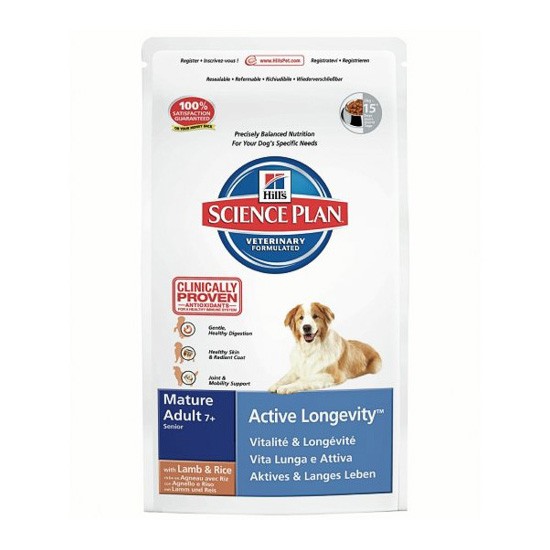 Hills science mat.act. long dog 3kg lam Imagen de Hills science mat.act. long dog 3kg lam