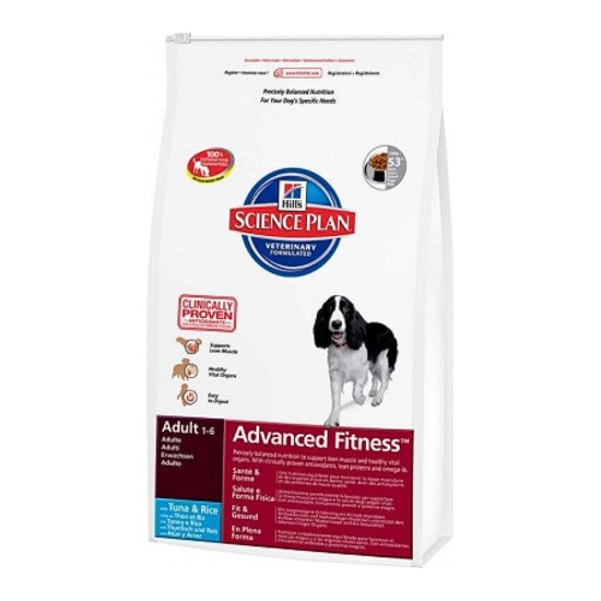 Hills science plan advanced fitness medium atún 12kg Imagen de Hills science plan advanced fitness medium atún 12kg