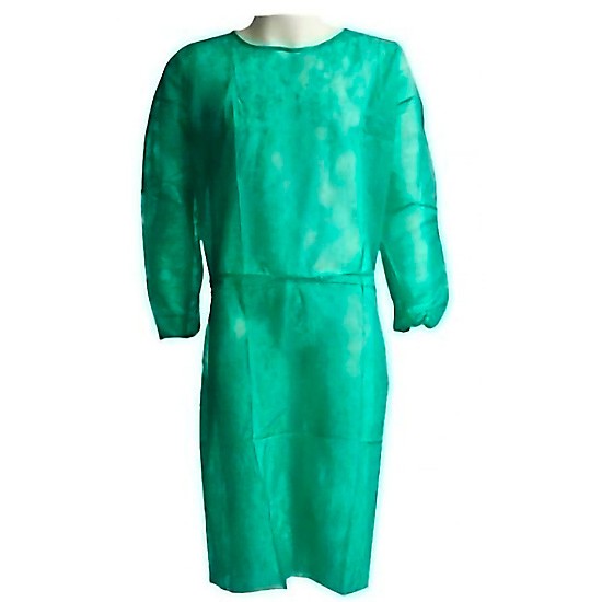 Fleming bata sanitaria TNT abierta unisex T. UNIC Imagen de Fleming bata sanitaria TNT abierta unisex T. UNIC