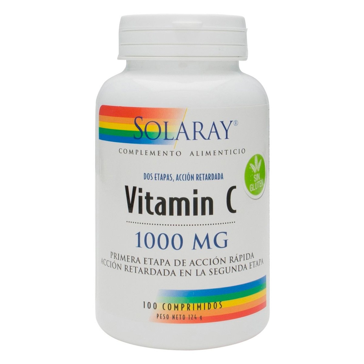 Solaray Vitamina c 1000mg 100 tabletas Imagen de Solaray Vitamina c 1000mg 100 tabletas