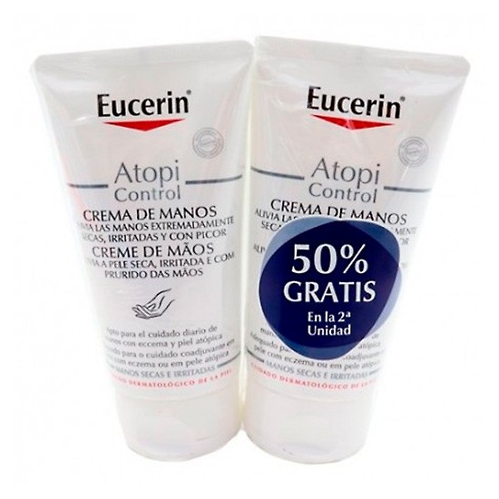 Eucerin Atopicontrol duplo manos 2ª 50% Imagen de Eucerin Atopicontrol duplo manos 2ª 50%