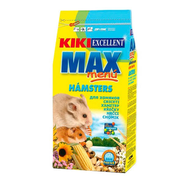 Kiki max menu hamsters 1kg Imagen de Kiki max menu hamsters 1kg