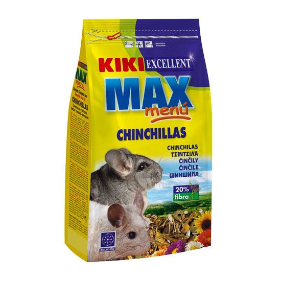 Kiki max menu chinchillas 800 g Imagen de Kiki max menu chinchillas 800 g
