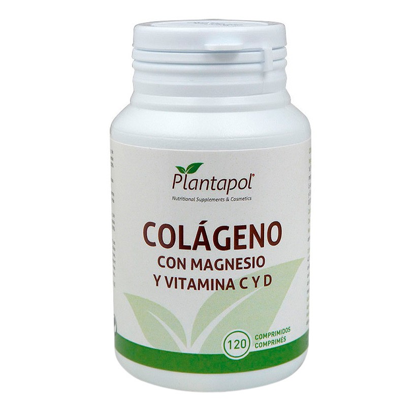 Planta Pol colágeno magnesio vitamina C/D 120 comprimidos Imagen de Planta Pol colágeno magnesio vitamina C/D 120 comprimidos