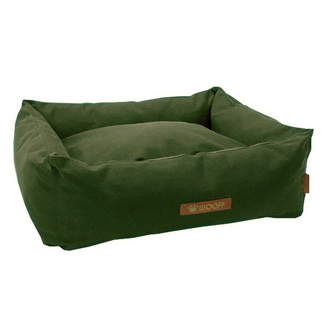 Wooff cama vintage olive m 70x60x20cm Imagen de Wooff cama vintage olive m 70x60x20cm