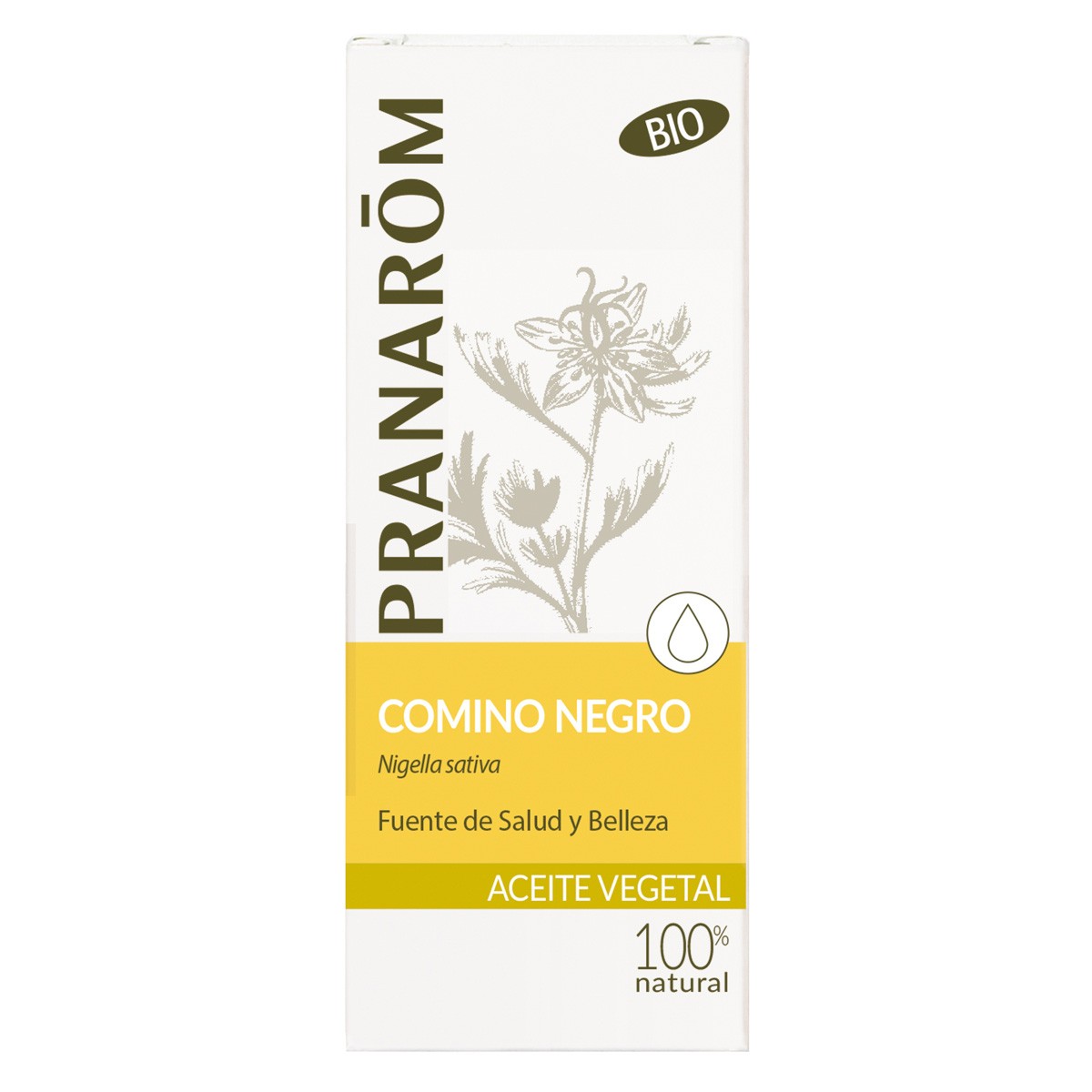 Pranarom Aceites vegetales comino negro bio 50ml Imagen de Pranarom Aceites vegetales comino negro bio 50ml