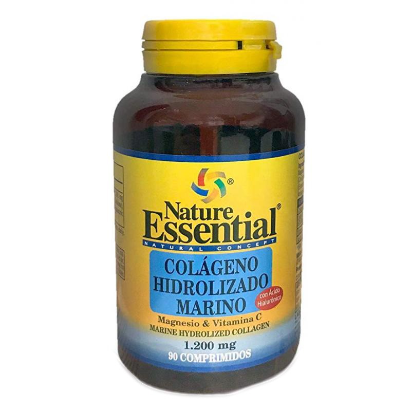Nature Essential colágeno marino hidrolizado 1200mg 90 comprimidos Imagen de Nature Essential colágeno marino hidrolizado 1200mg 90 comprimidos