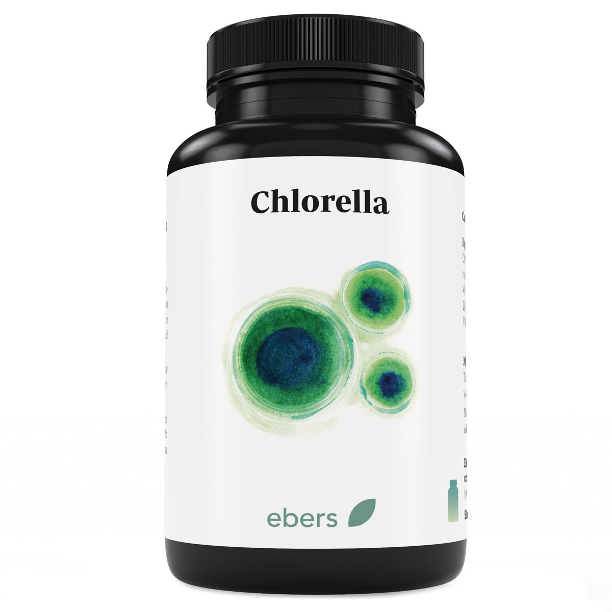 Ebers Chlorella 400mg 90 comprimidos Imagen de Ebers Chlorella 400mg 90 comprimidos