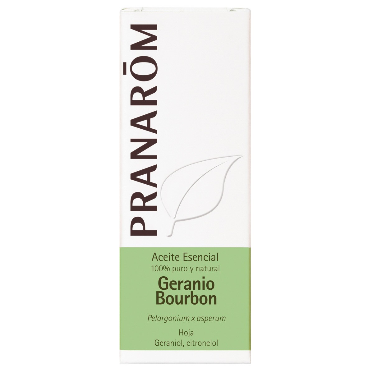 Pranarom Geranio Buorbon Hoja 10ml Imagen de Pranarom Geranio Buorbon Hoja 10ml