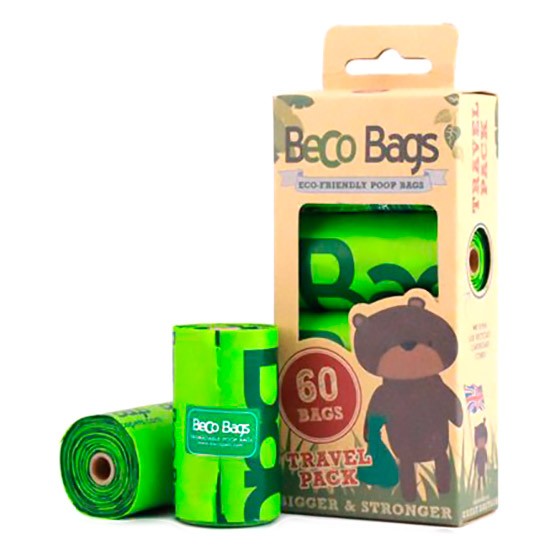 Beco becobags compostable 4 rollos x 15 bolsa Imagen de Beco becobags compostable 4 rollos x 15 bolsa