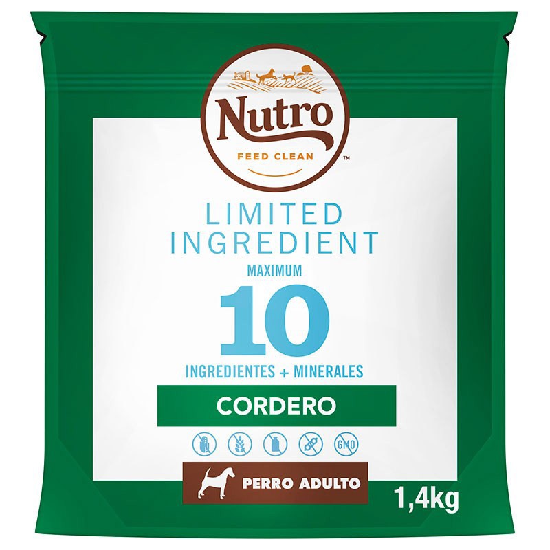 Nutro limited ingredient adulto mediano cordero 1,4 kg Imagen de Nutro limited ingredient adulto mediano cordero 1,4 kg