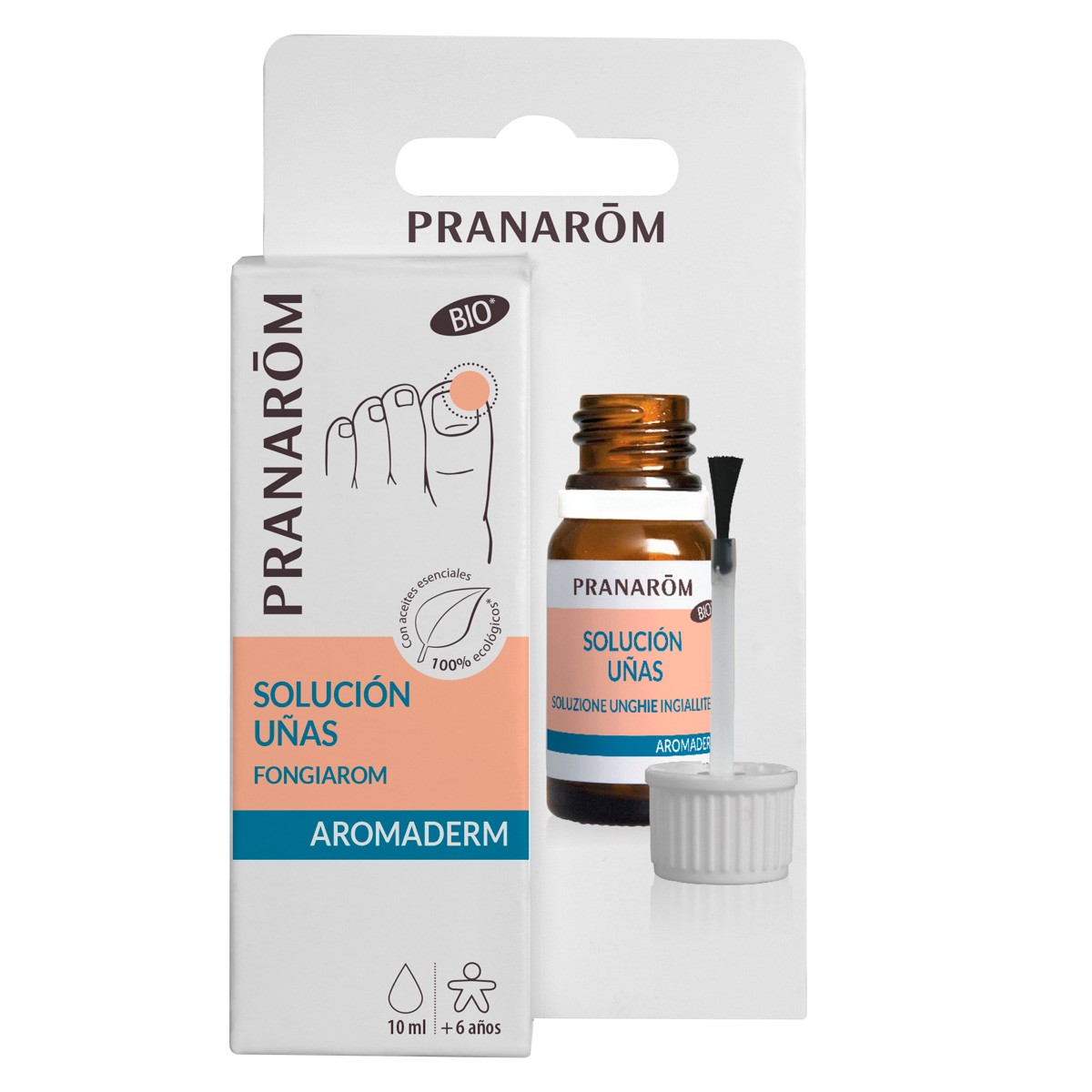 Aromaderm uñas locion bio 10 ml Imagen de Aromaderm uñas locion bio 10 ml