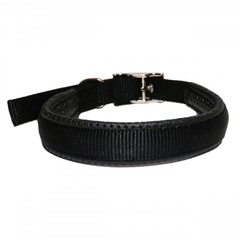 Rosewood collar nylon neohebilla negro 50 cm x 20 mm Imagen de Rosewood collar nylon neohebilla negro 50 cm x 20 mm