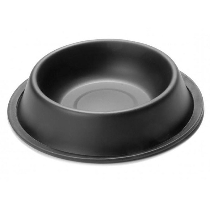 Record comedero acero inoxidable black line 0,45l Imagen de Record comedero acero inoxidable black line 0,45l