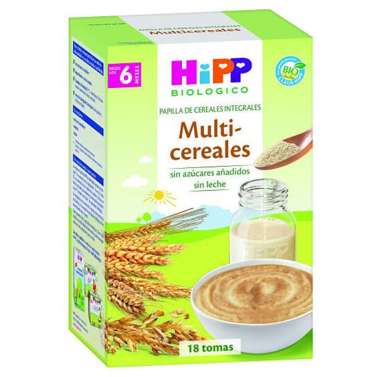 Hipp biologico papilla multicereale 400g Imagen de Hipp biologico papilla multicereale 400g