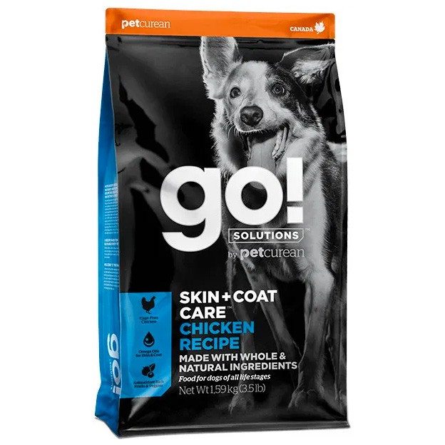 GO! Skin + Coat Chicken Dogs & Kittens 1,6 kg Imagen de GO! Skin + Coat Chicken Dogs & Kittens 1,6 kg