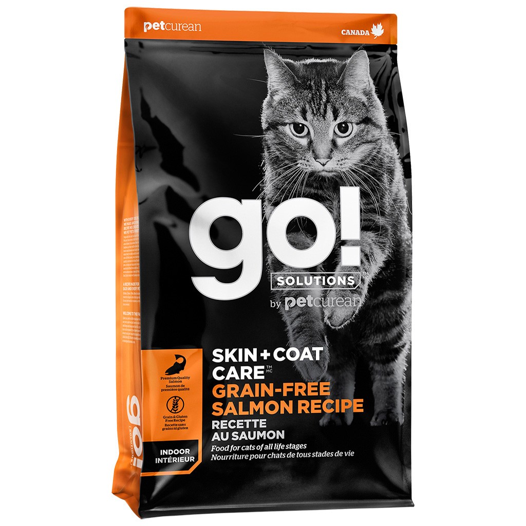 GO! Skin + Coat GF salmón Cats 1,4 kg Imagen de GO! Skin + Coat GF salmón Cats 1,4 kg