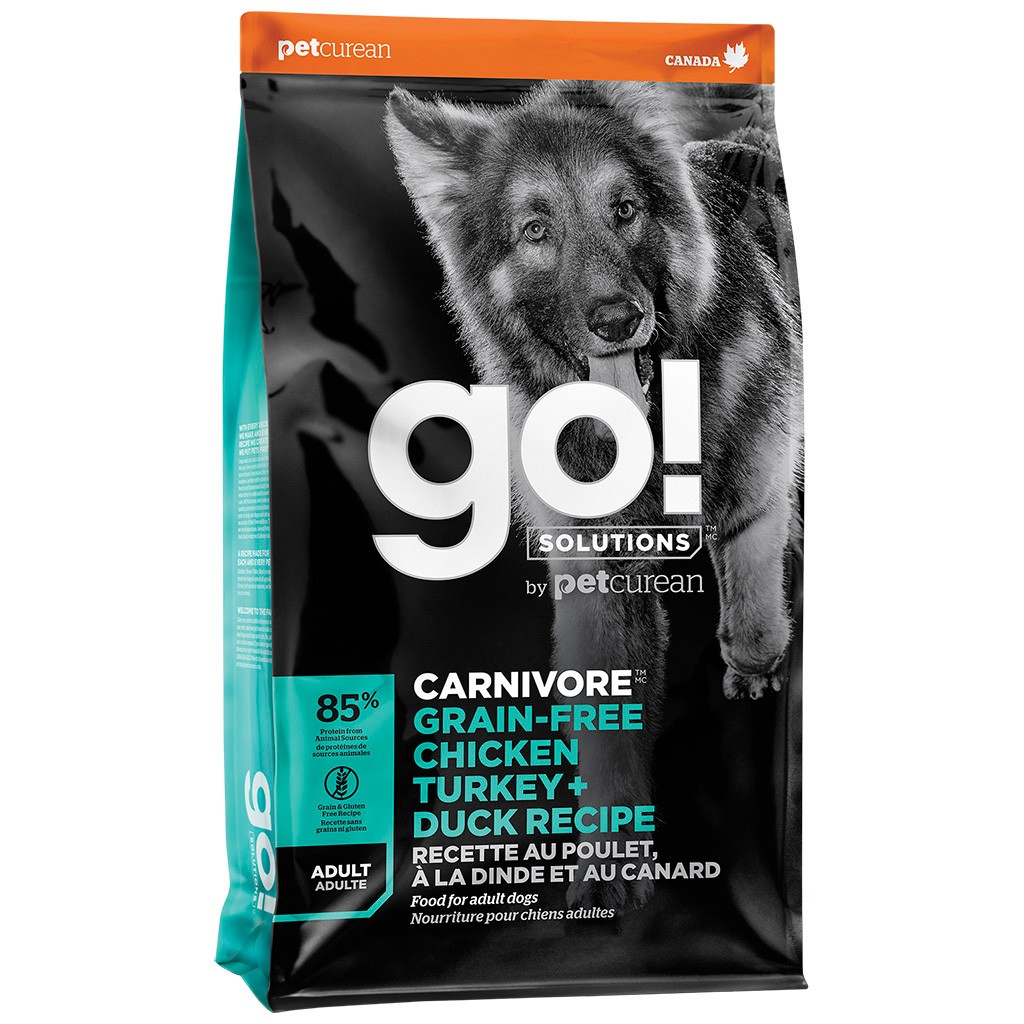 GO! CARNIVORE Grain Free Chicken, Turkey + Duck Adult Dog 1,6 kg Imagen de GO! CARNIVORE Grain Free Chicken, Turkey + Duck Adult Dog 1,6 kg