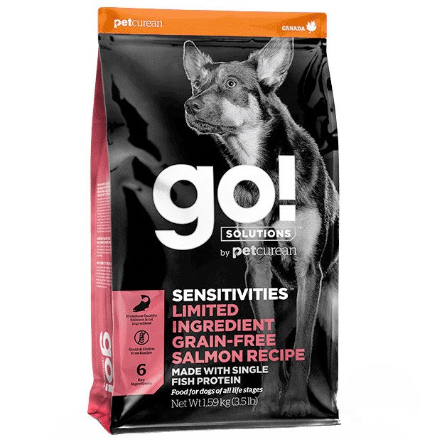 GO! SENSITIVITIES Limited Ingredient Grain Free Salmon Dog 1,6kg Imagen de GO! SENSITIVITIES Limited Ingredient Grain Free Salmon Dog 1,6kg