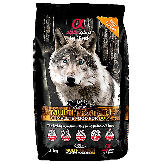 Alpha spirit semihumedo multiprotein 3 kg Imagen de Alpha spirit semihumedo multiprotein 3 kg