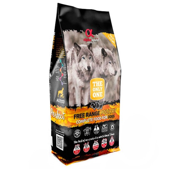 Alpha Spirit The Only One pienso para perros de aves de corral 12kg Imagen de Alpha Spirit The Only One pienso para perros de aves de corral 12kg