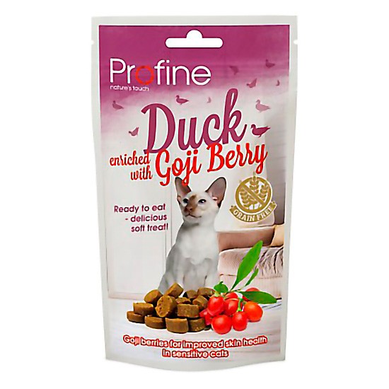 Profine cat semihum pato goji 12 x 50g Imagen de Profine cat semihum pato goji 12 x 50g
