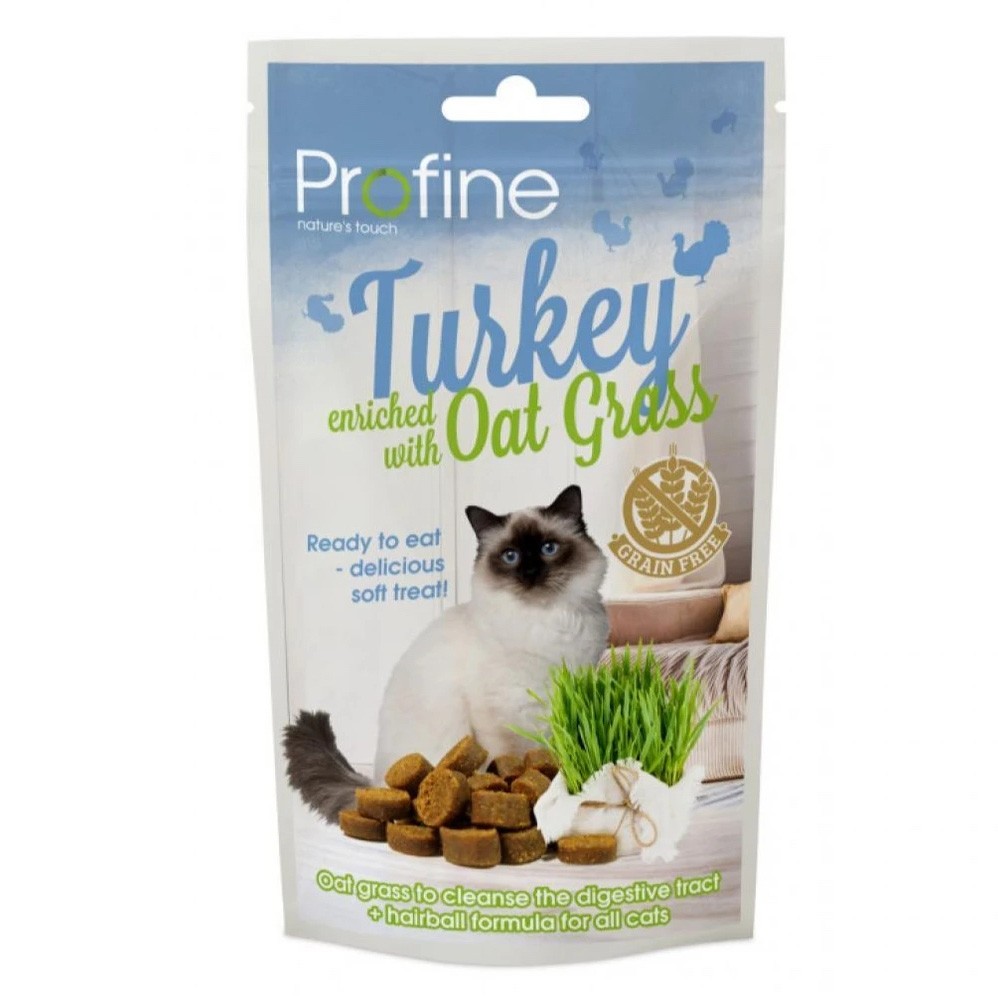 Profine cat semihum pavo avena 12 x 50g Imagen de Profine cat semihum pavo avena 12 x 50g