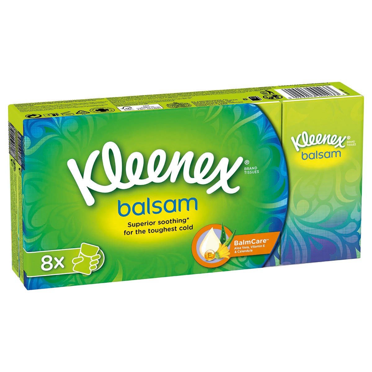 Kleenex balsam bolsillo 8 uds Imagen de Kleenex balsam bolsillo 8 uds