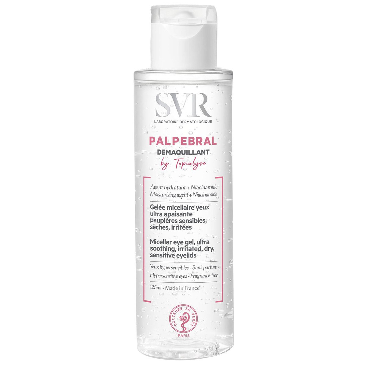 SVR Topialyse Palpebral desmaquillante ojos 125ml Imagen de SVR Topialyse Palpebral desmaquillante ojos 125ml