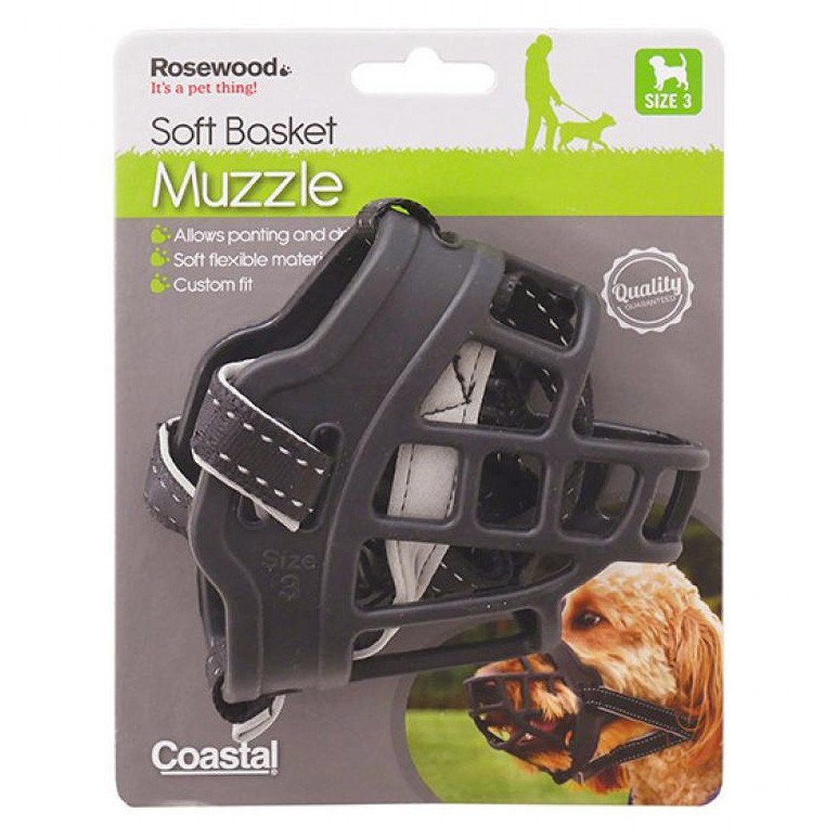 Rosewood bozal cesta silicona talla 3 Imagen de Rosewood bozal cesta silicona talla 3